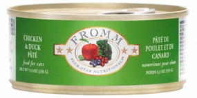 Fromm Four Star Grain Free Chicken & Duck Pate Canned Cat Food