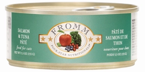 Fromm Four Star Grain Free Salmon & Tuna Pate Canned Cat Food