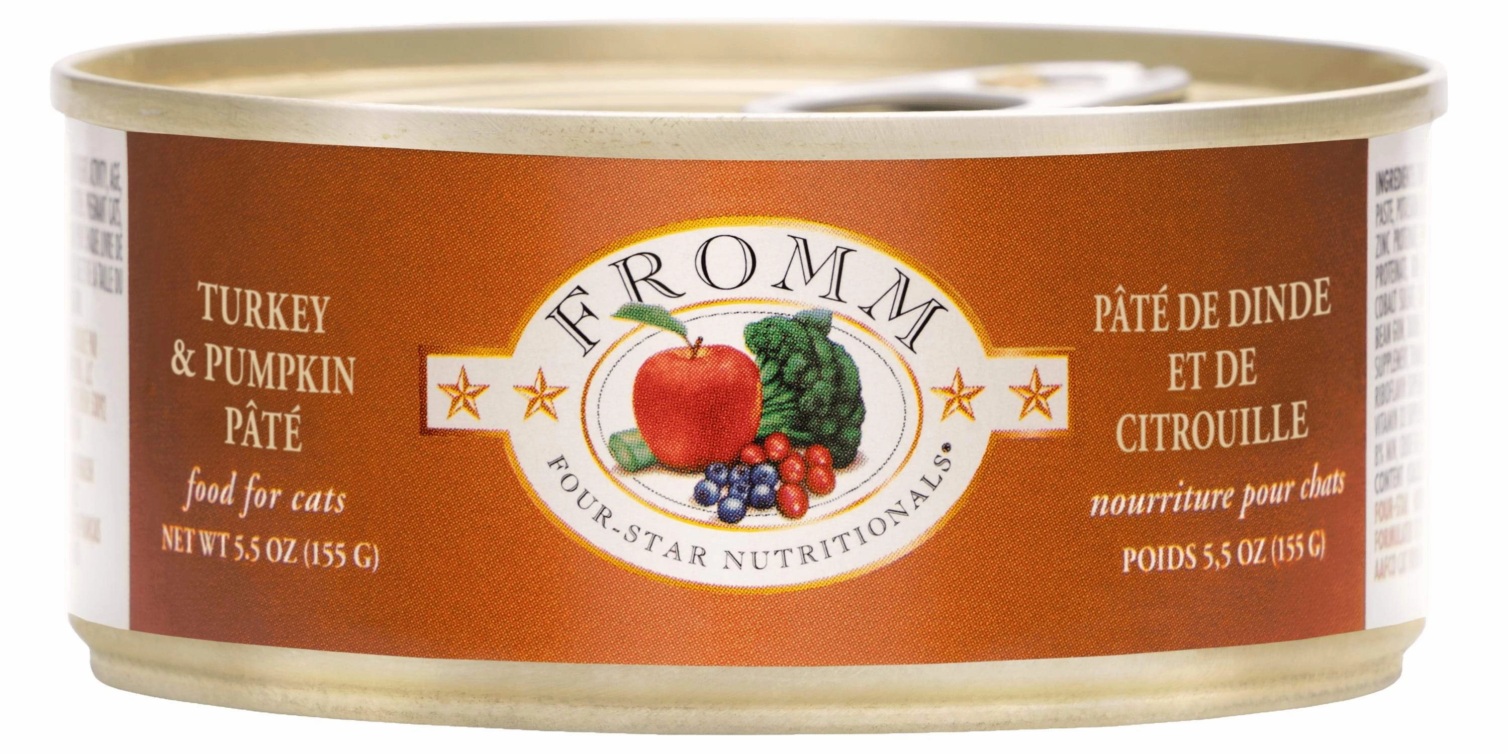 Fromm Four-Star Nutritionals Turkey & Pumpkin Pat Food for Cats