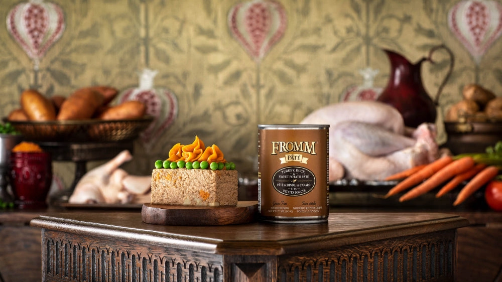 Fromm Grain Free Turkey, Duck, & Sweet Potato Pate Canned Dog Food