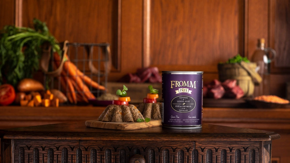 Fromm Grain Free Venison & Lentil Pate Canned Dog Food