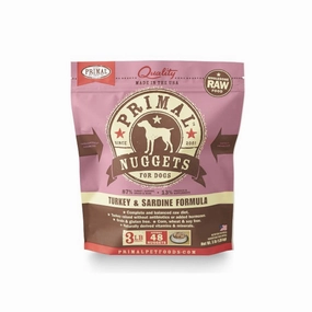 Frozen Turkey & Sardine Dog Food