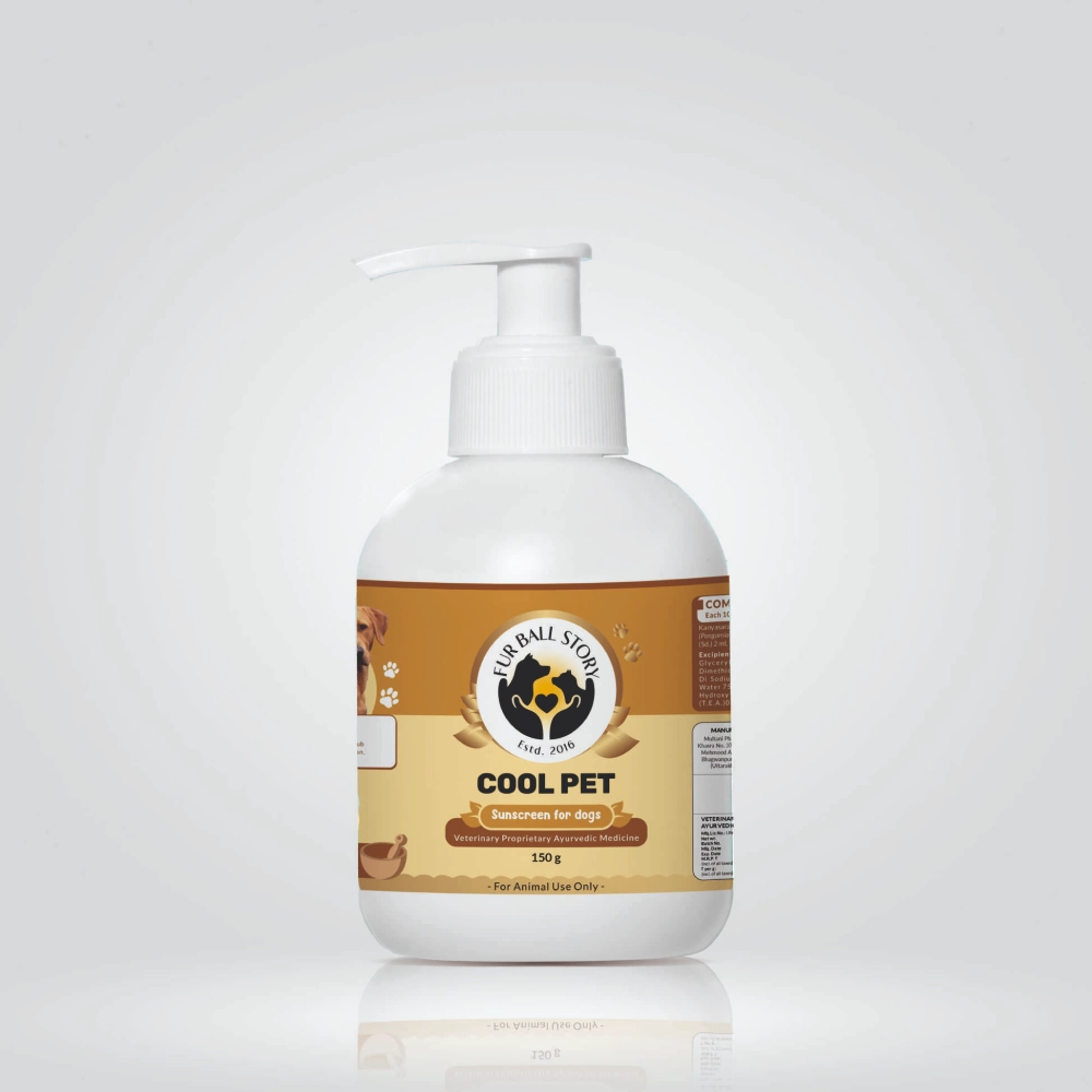 FurBall Story Cool Pet Sunscreen and Moisturizer for Dogs and Cats