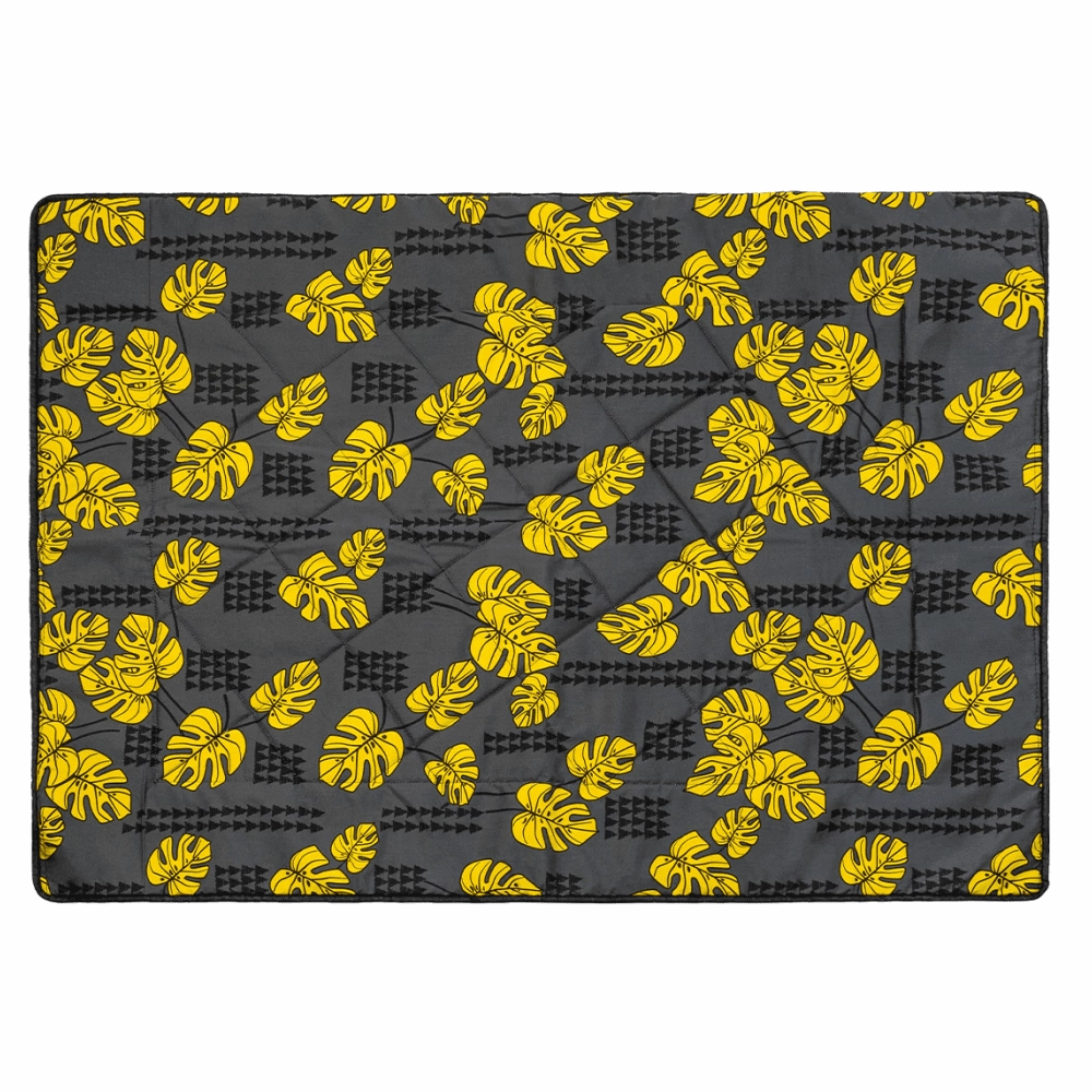 FurBuddies Philo Leaves Pee Mat for Dogs and Cats (Yellow)