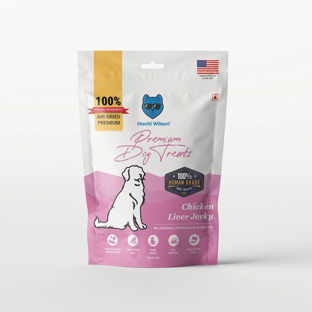 Hachi Wilson Premium Chicken Liver Jerky Dog Treat
