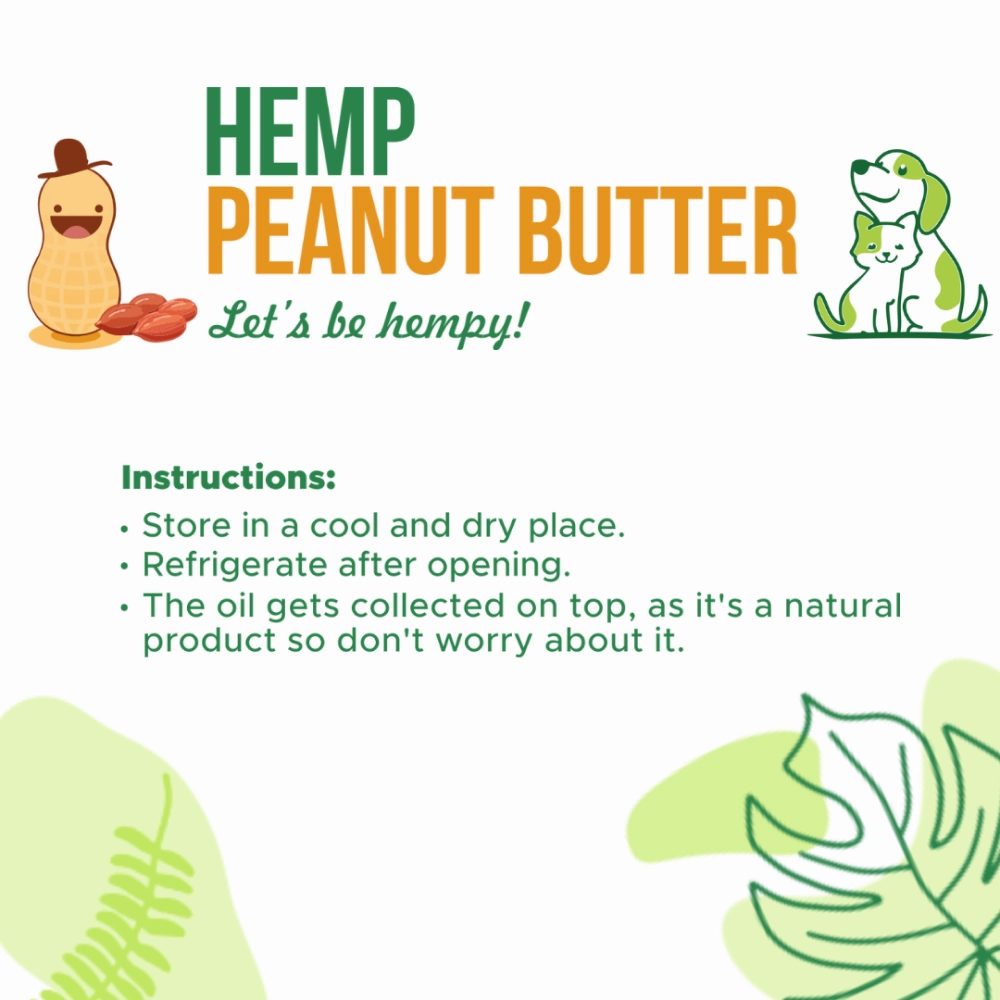 Healing Leaf Hemp Pumpkin Treats and Peanut Butter for Dogs Combo