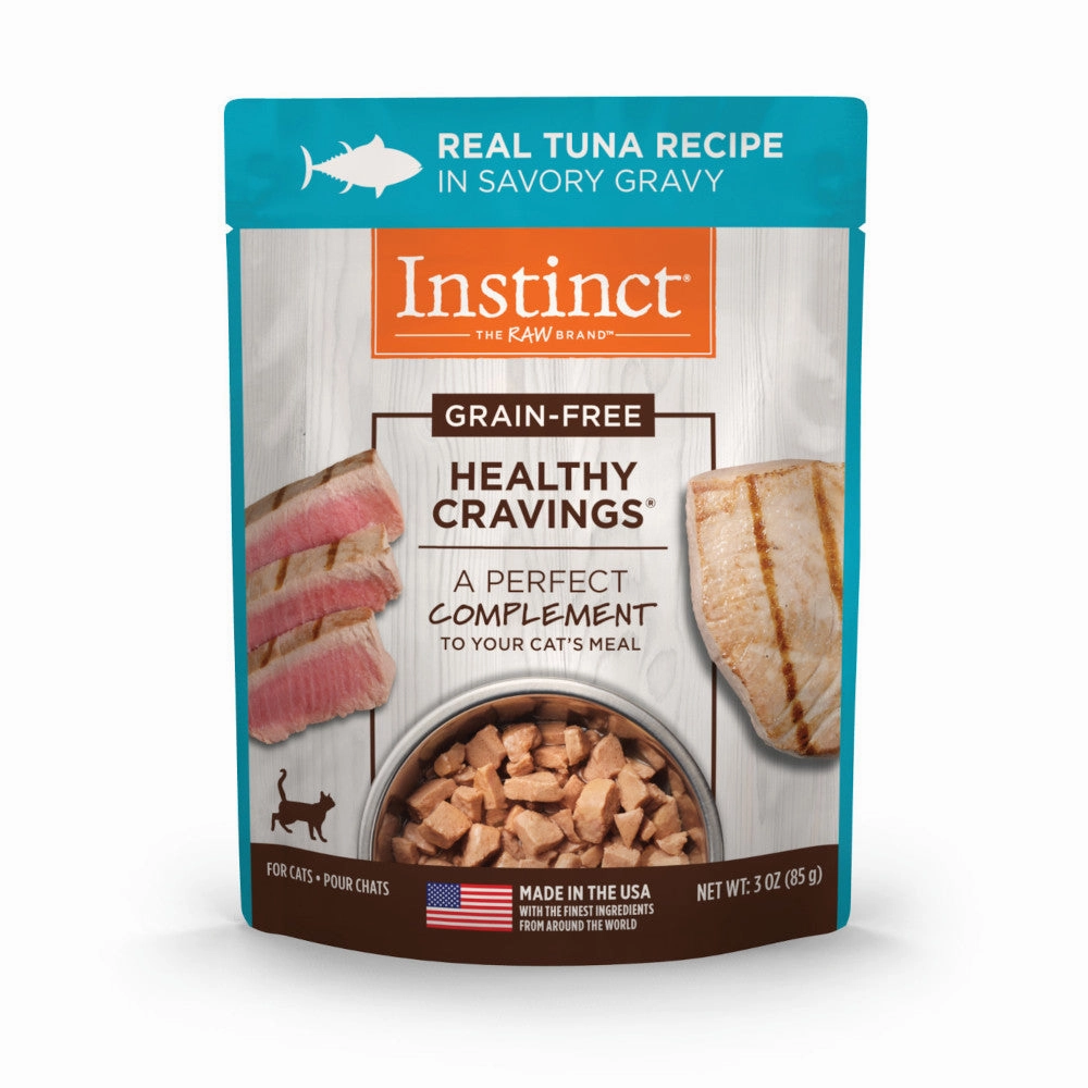 Healthy Cravings Grain Free Tuna Recipe Cat Pouch
