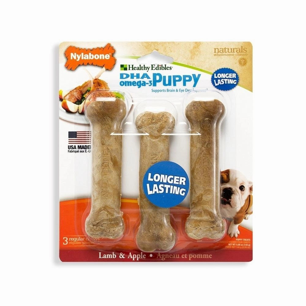 Healthy Edibles Puppy Lamb & Apple Dog Dental Chews