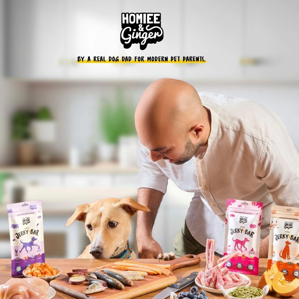 Homiee & Ginger Grain Free Fish Jerky Bar Dog Treats (Buy 2 Get 1 Free)