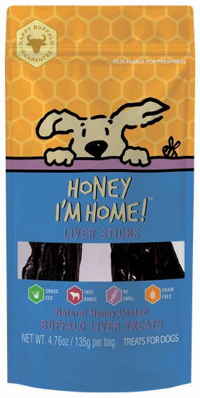 Honey I'm Home Liver Sticks 4.76 oz.