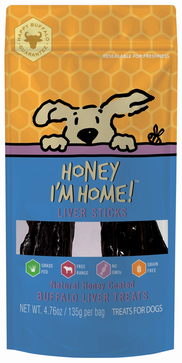 Honey I'm Home Liver Sticks 4.76 oz.