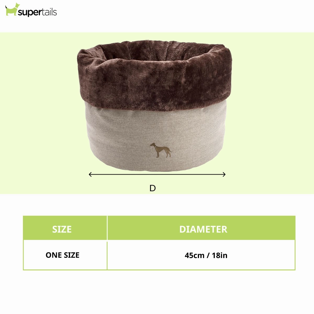 Hunter Livingston Bed for Dogs and Cats (Tan)
