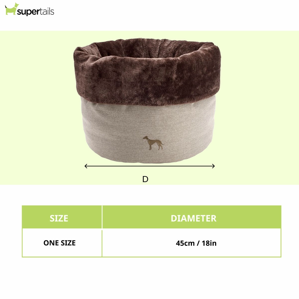 Hunter Livingston Bed for Dogs and Cats (Tan)