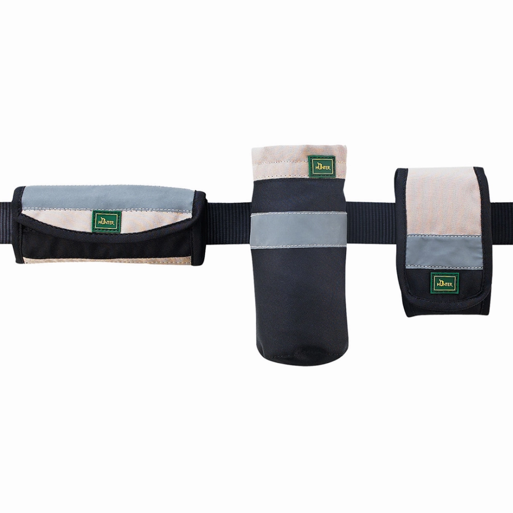 Hunter Tacoma Active Jogging Belt Harness for Dogs (Black)