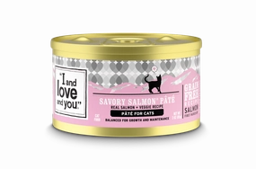 I And Love And You Grain Free Savory Salmon Pate Canned Cat Food