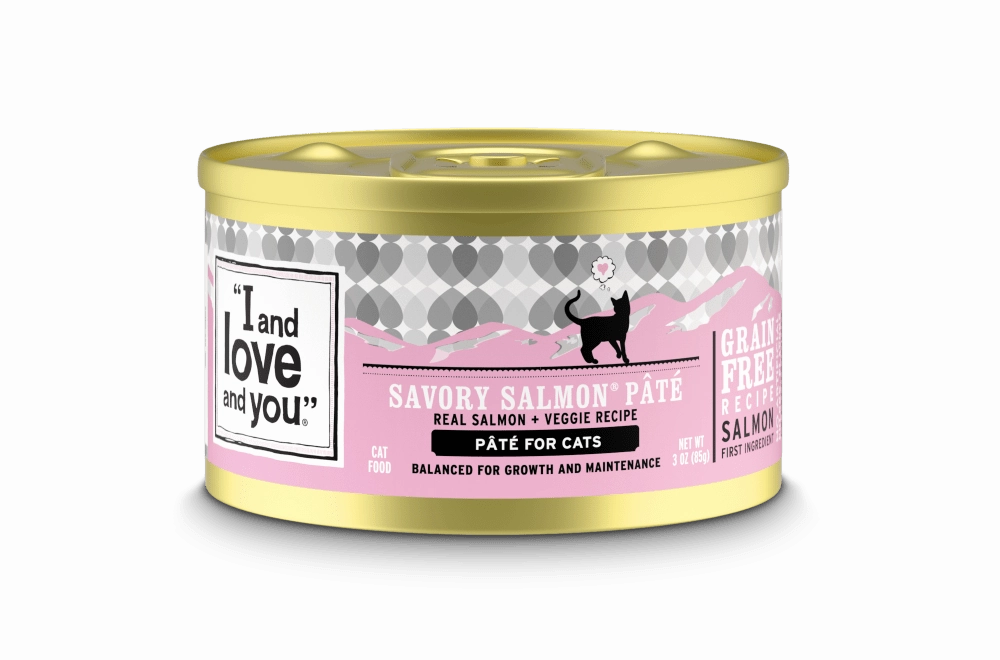 I And Love And You Grain Free Savory Salmon Pate Canned Cat Food