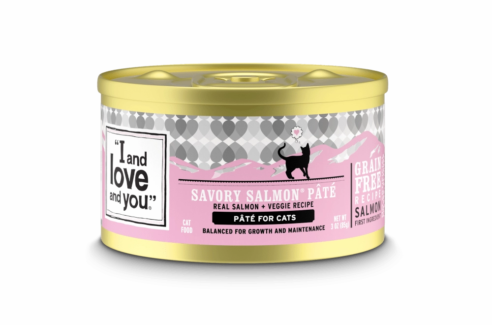I And Love And You Grain Free Savory Salmon Pate Canned Cat Food