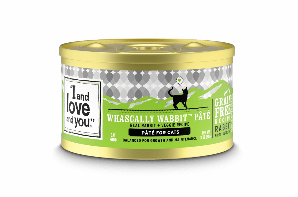 I and Love and You Grain Free Whascally Rabbit Recipe Canned Cat Food