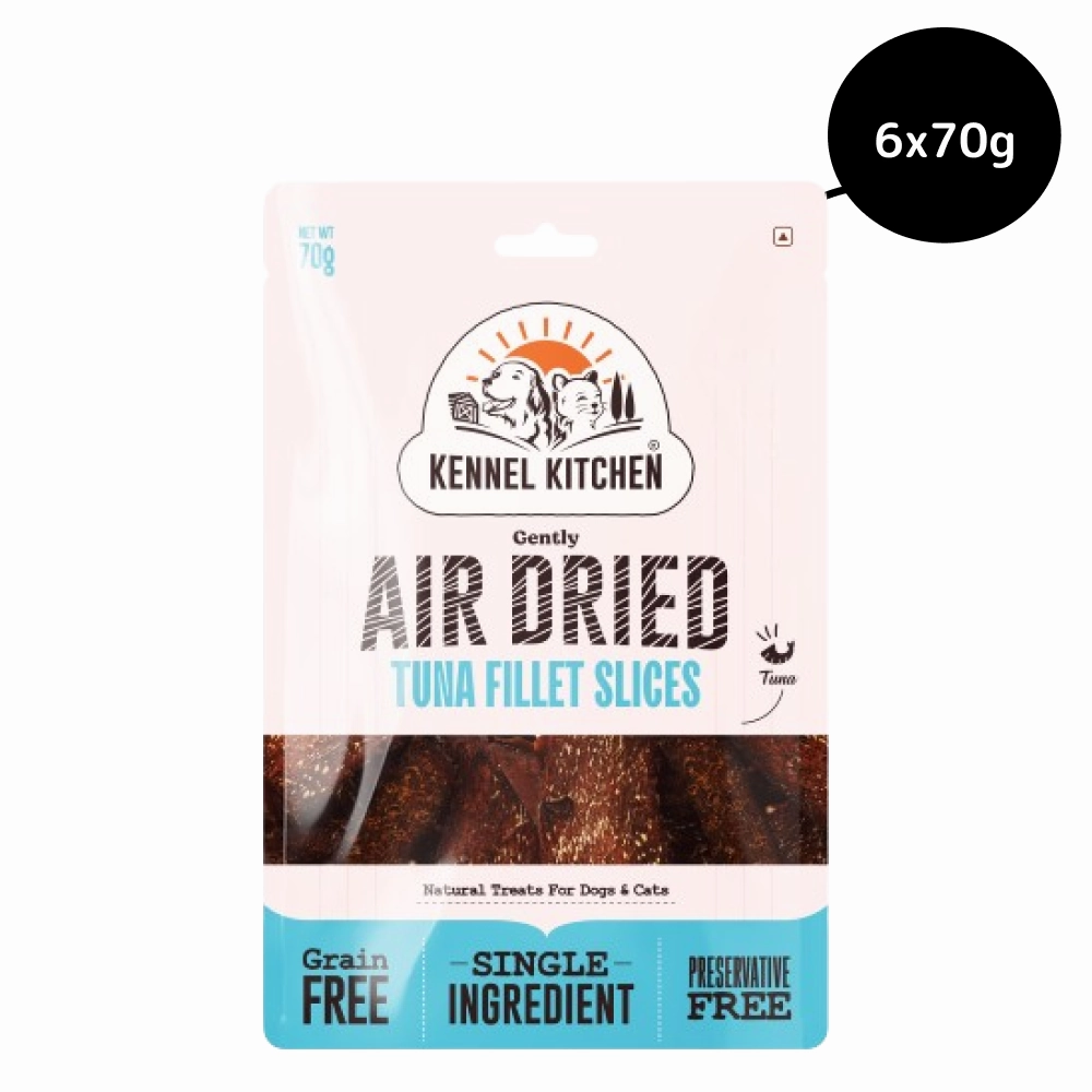 Kennel Kitchen Air Dried Tuna Fish Jerky Dog and Cats Treats