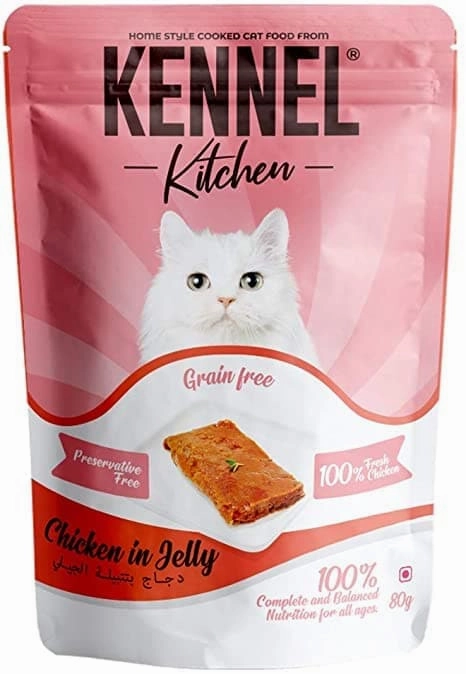 Kennel Kitchen Chicken in Jelly Kitten & Adult Wet Cat Food