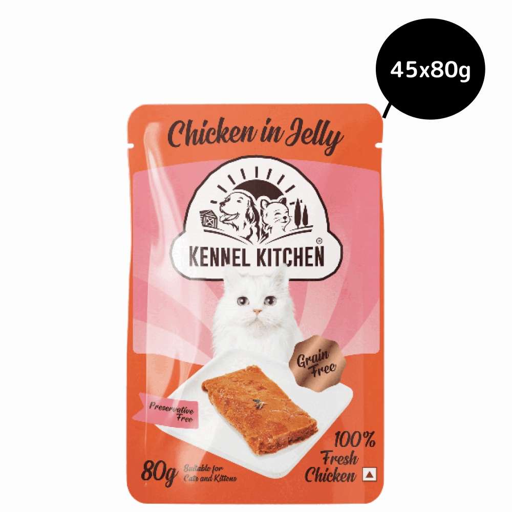 Kennel Kitchen Chicken in Jelly Kitten & Adult Wet Cat Food