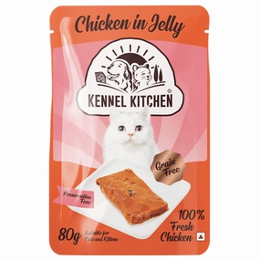 Kennel Kitchen Chicken in Jelly Kitten & Adult Wet Cat Food
