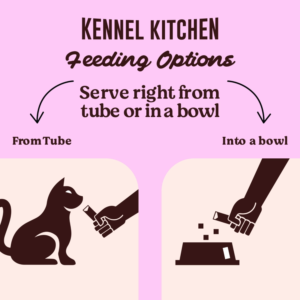 Kennel Kitchen Creameroo Chicken with Mackerel Creamy Cat Treats