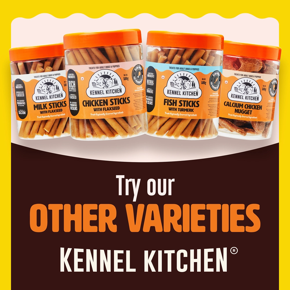 Kennel Kitchen Lamb Sticks with Pumpkin Stick Dog Treats