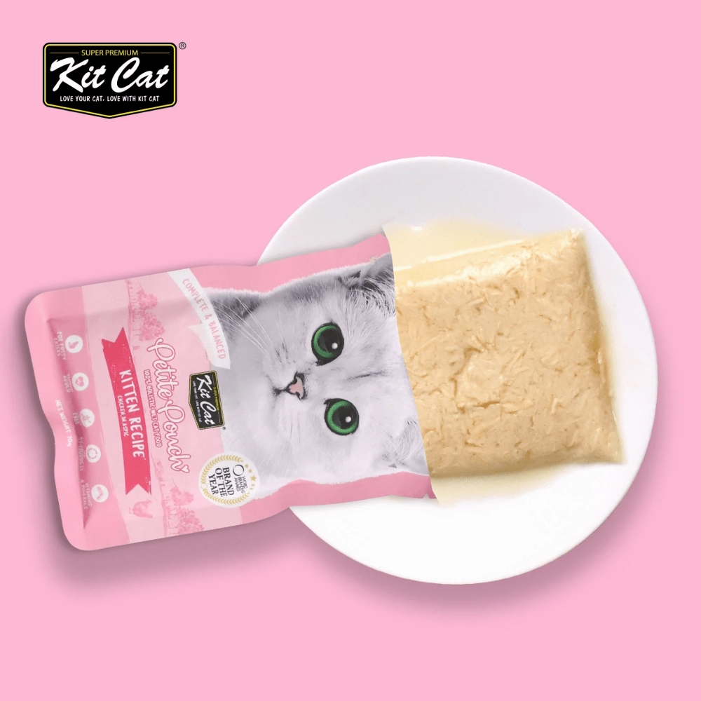 Kit Cat Chicken and Tuna, Salmon Cat Wet Food Combo