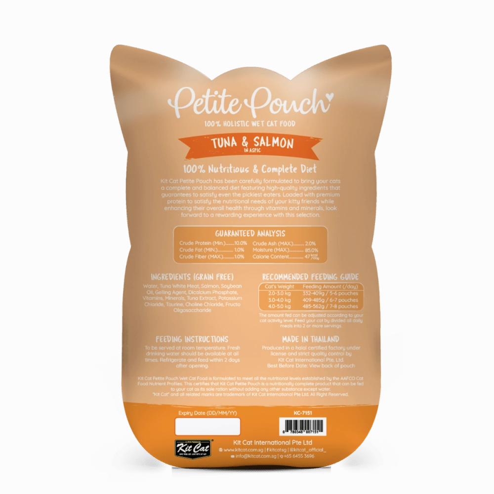 Kit Cat Chicken, Chicken & Salmon and Tuna & Salmon Cat Wet Food Combo