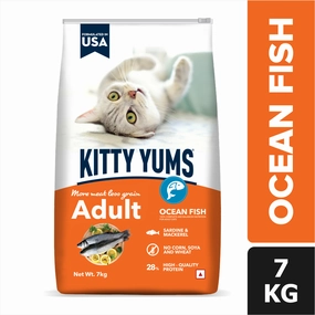 Kitty Yums Ocean Fish Adult (1  years) Cat Dry Food