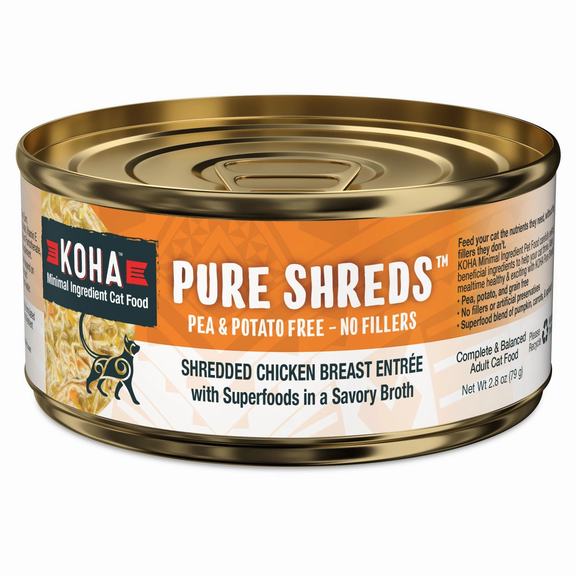 Koha Chicken Shreds Cat