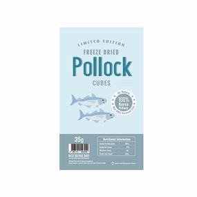 Limited Edition Freeze Dried Pollock Treats for Dogs & Cats