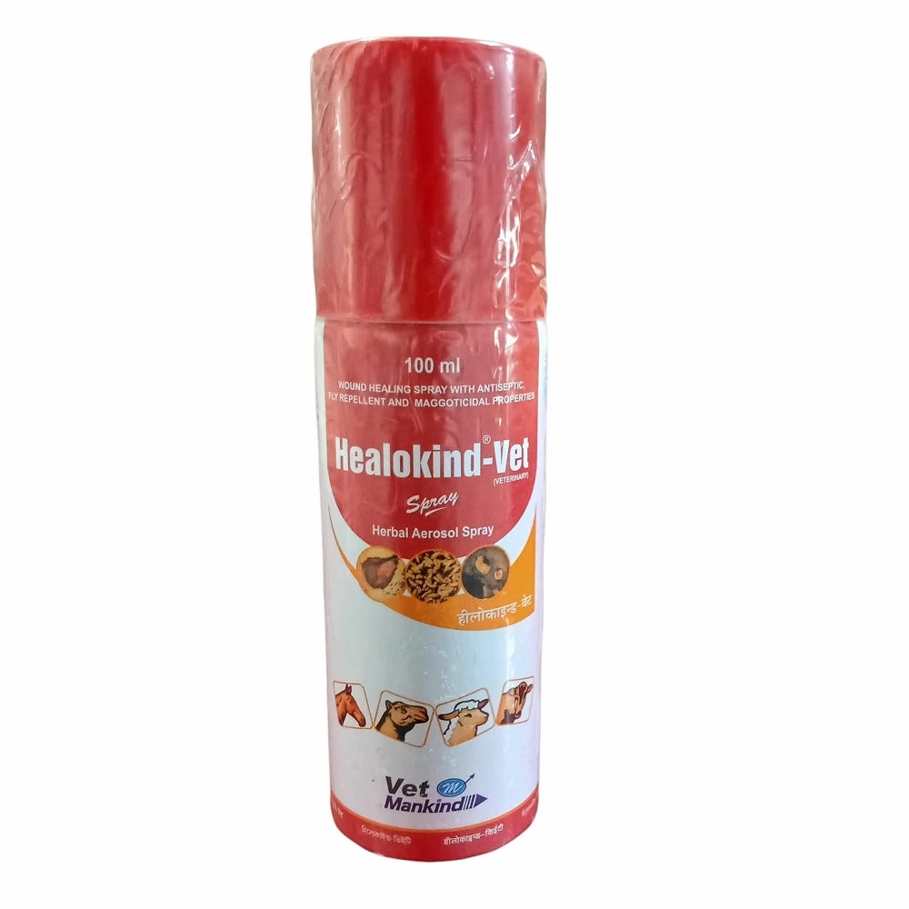 Mankind Healokind Pet Spray 100ml for Dogs and Cats
