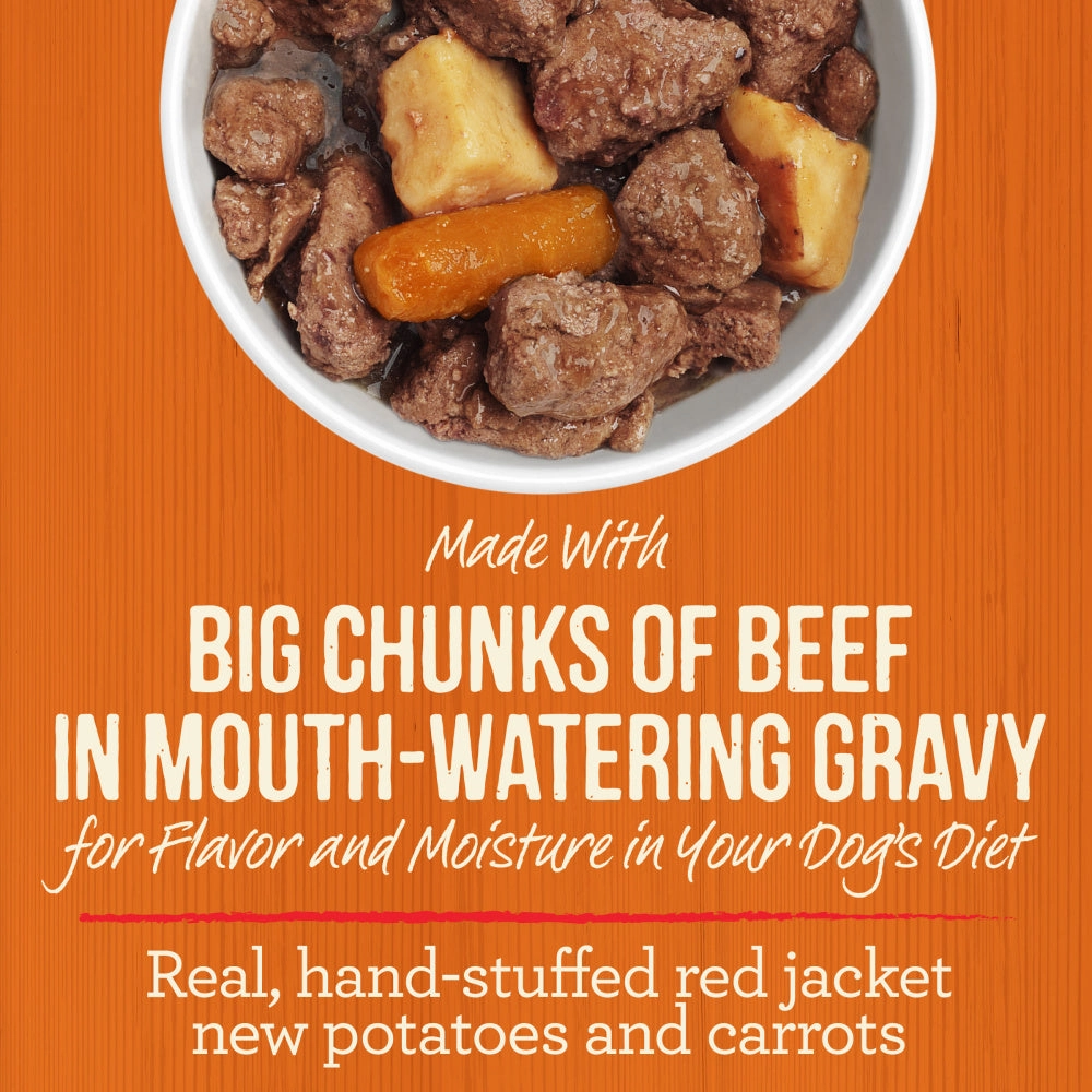 Merrick Grain Free Chunky Pappy's Pot Roast Dinner Canned Dog Food
