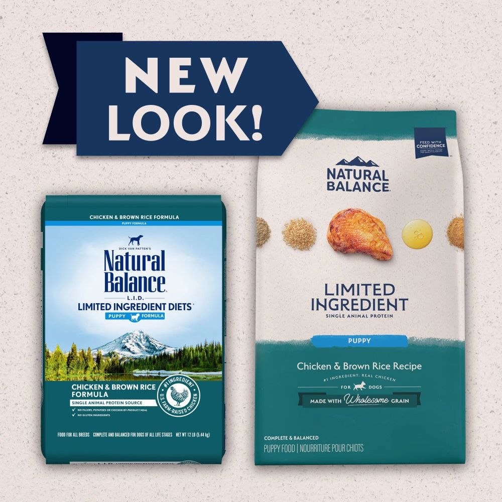 Natural Balance L.I.D. Limited Ingredient Diets Chicken & Brown Rice Puppy Formula Dry Dog Food