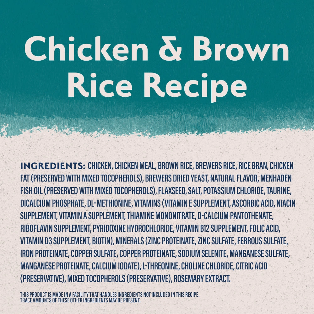 Natural Balance L.I.D. Limited Ingredient Diets Chicken & Brown Rice Puppy Formula Dry Dog Food