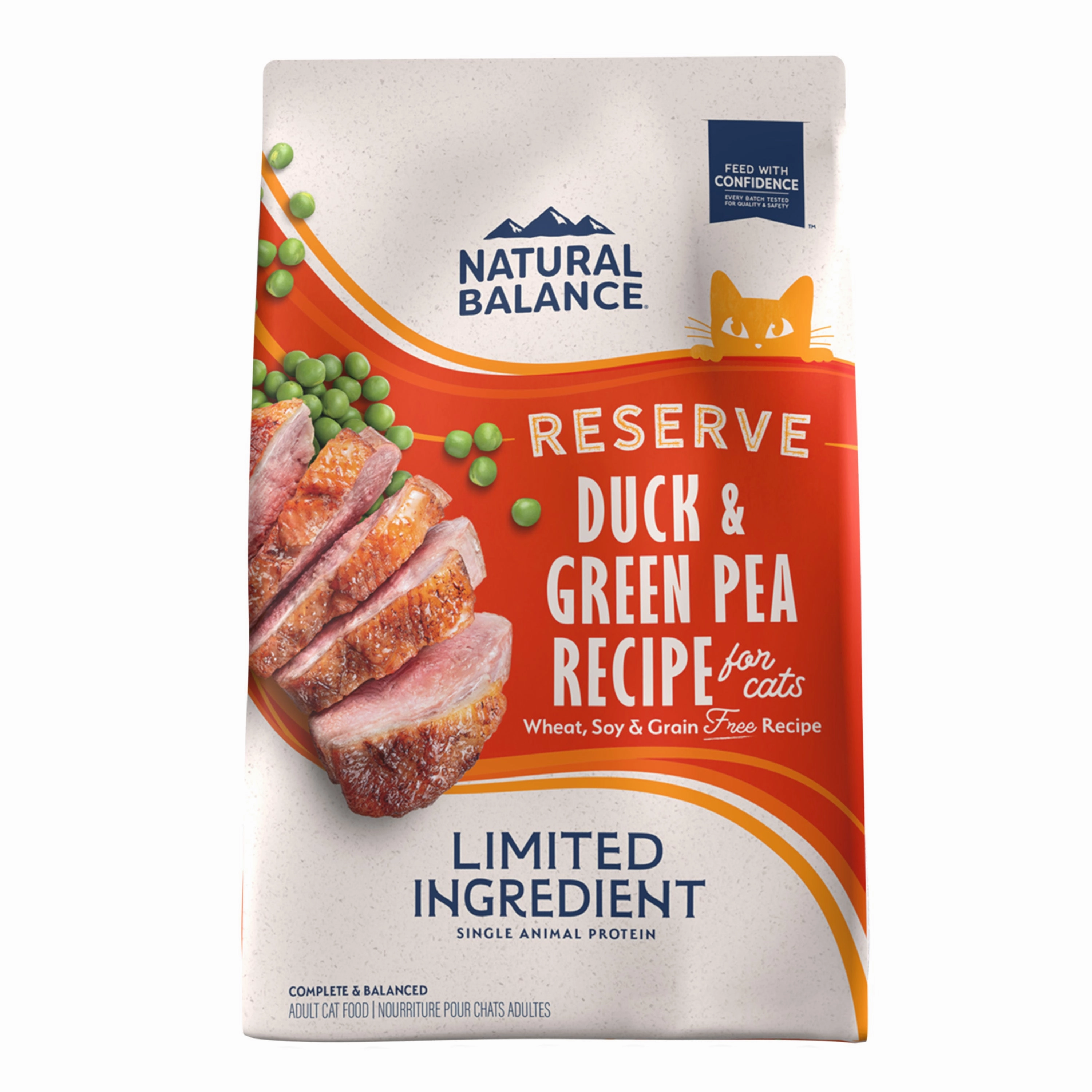 Natural Balance Limited Ingredient Reserve Grain Free Duck & Green Pea Recipe Cat Dry