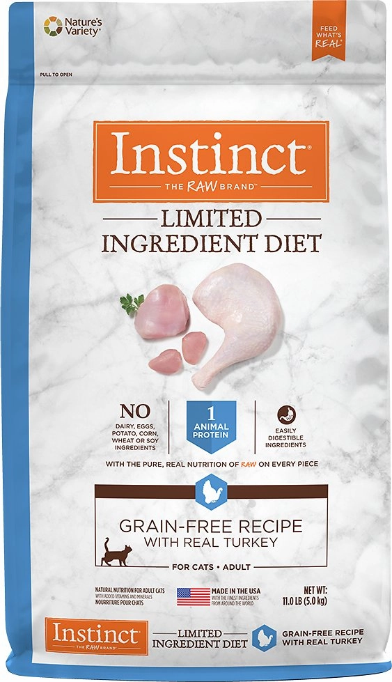 Nature's Variety Instinct Cat Limited Ingredient Turkey Recipe