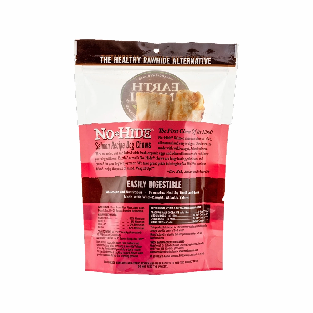 No Hide Salmon Dog Chews