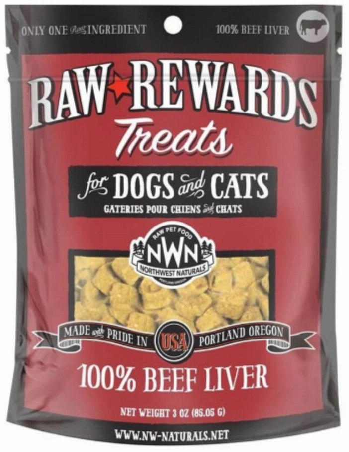 Northwest Naturals Freeze Dried Beef Liver 3 oz.