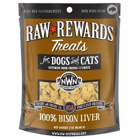 Northwest Naturals Freeze Dried Bison Liver 3 oz.
