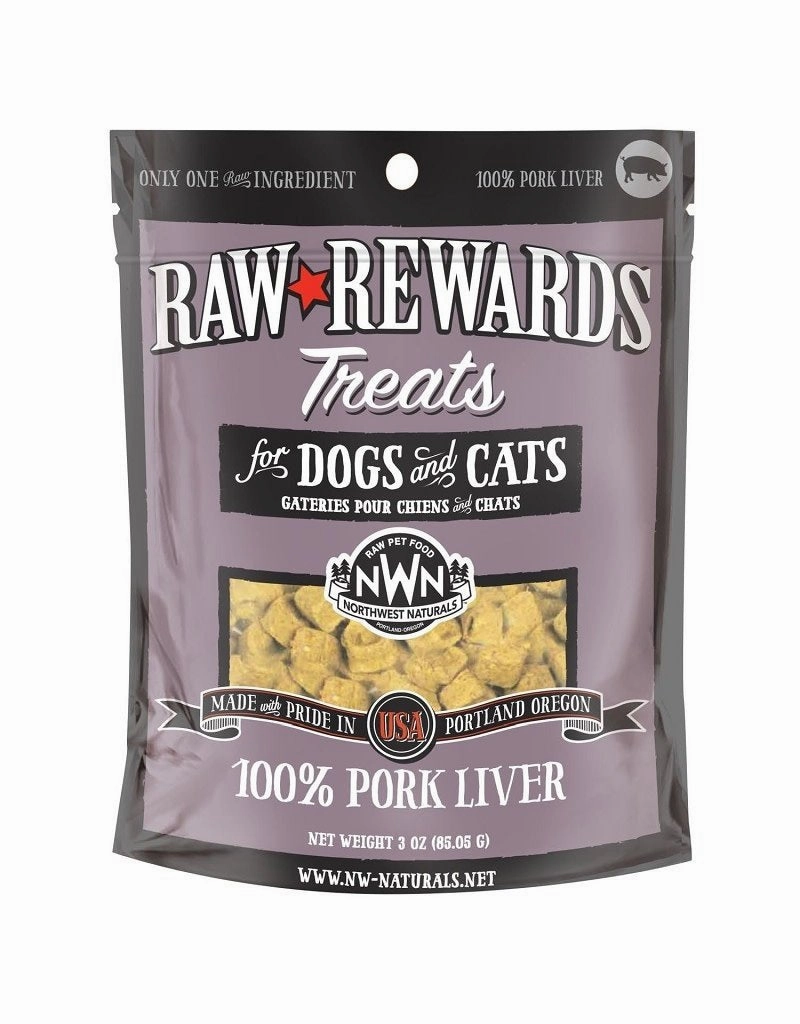 Northwest Naturals Freeze Dried Pork Liver 3 oz.