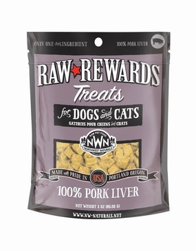 Northwest Naturals Freeze Dried Pork Liver 3 oz.