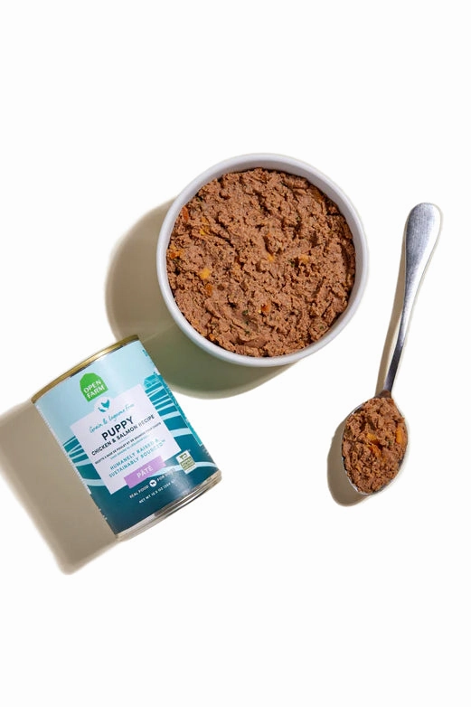 Open Farm Chicken and Salmon Pate Wet Puppy Food