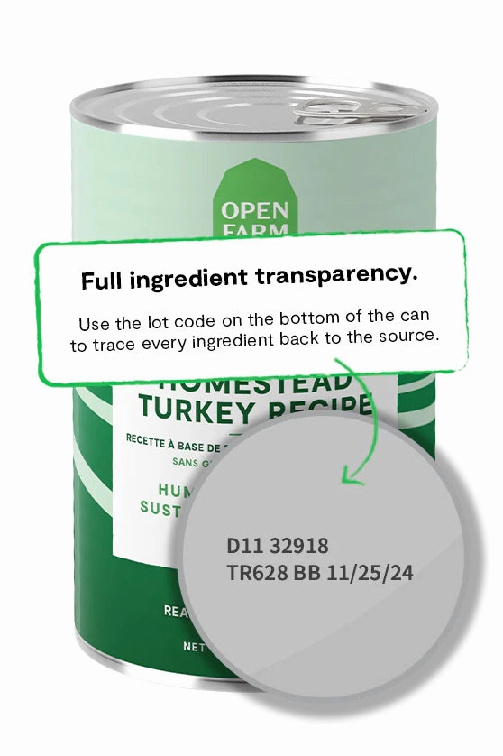 Open Farm Homestead Turkey Pate Wet Dog Food