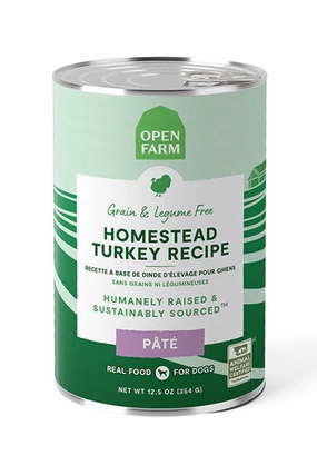 Open Farm Homestead Turkey Pate Wet Dog Food