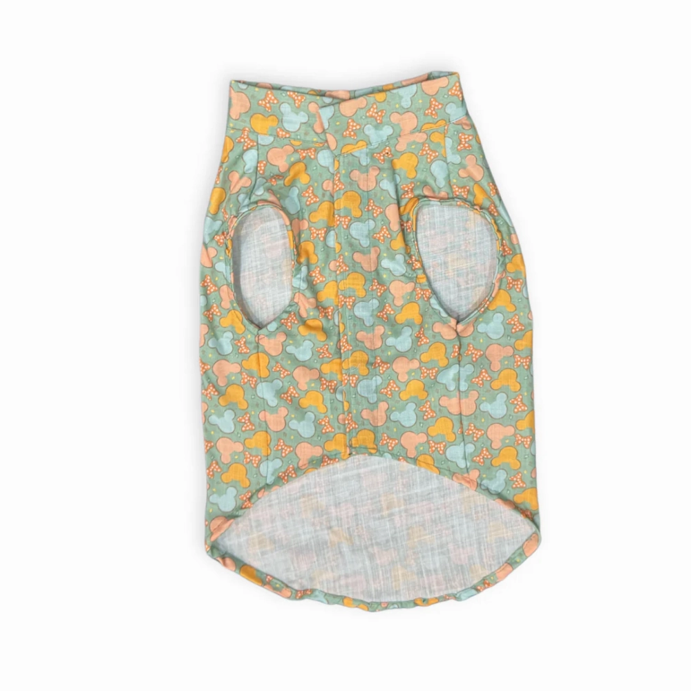 Pawgypets Mickey Overloaded Sando for Dogs (Pastel Green)