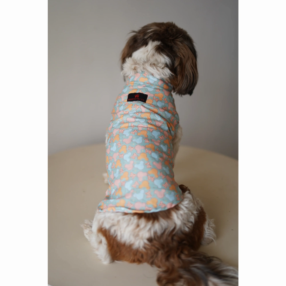 Pawgypets Mickey Overloaded Sando for Dogs (Pastel Green)