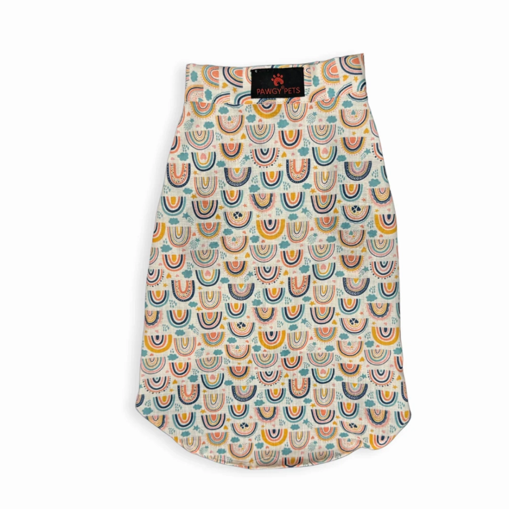 Pawgypets Rainbow Sando for Dogs (off white)